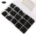 thumbnail image 4 of Juego de 500 tornillos con cabeza hexagonal Bling Bling Tuercas de cabeza ahuecada negras antioxidantes M3 M4 M5, 4 of 11