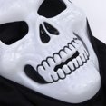thumbnail image 4 of Halloween Skull Mask Scary Scream Skull Mask Full Head Masque Halloween Cosplay Costume for Adult Halloween Dress up, 4 of 4