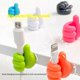 thumbnail image 2 of Paquete de 14 ganchos adhesivos de pared para pulgar, ganchos de pared multifuncionales, ganchos adhesivos de silicona, mini clips para cables para pulgar, clip para cables autoadhesivo, 2 of 4