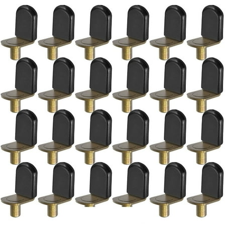 

Clearance! Dusknt Faucet Hardware Laminate Bracket Nail Closet Fixing Bracket Glass Drag 6Cm Movable Bulkhead* 24Pcs Fixed Bracket*24Pcs