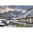 thumbnail image 2 of Flaherty, Dennis 24x17 White Modern Wood Framed Museum Art Print Titled - California, Sierra Nevada Spring at North Lake, 2 of 4
