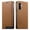 Brown, variant on Dierfeng Leather For Samsung Galaxy A37 5G Wallet Case with RFID Blocking, Wallet for Women Men Card Holder Magnetic Clasp Kickstand Folio Case,Black,For Galaxy A37 (5G)