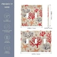 thumbnail image 2 of Yayeee Toggle Light Switch Wall Plate 2-Gang 4.56"x4.48" Decorative Outlet Cover, Retro Starfish, 2 of 7