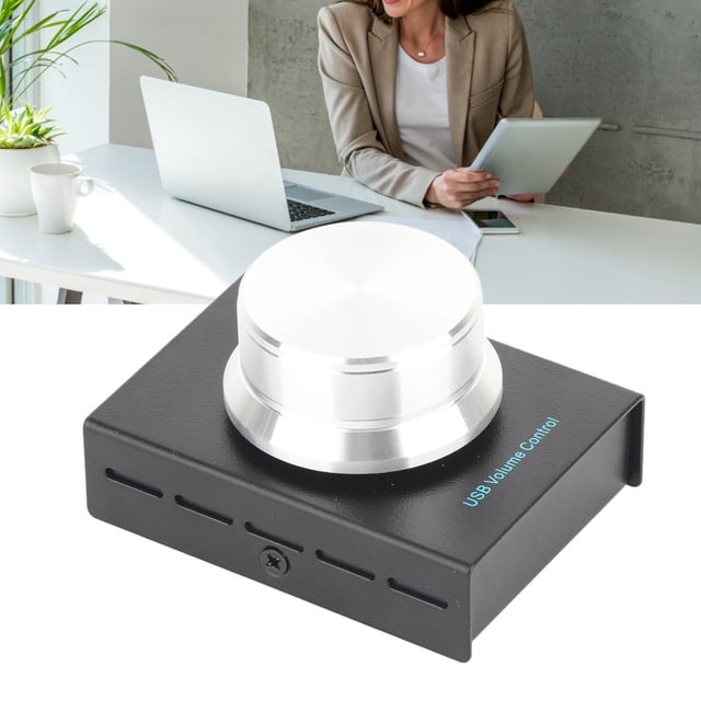 Perilla Del Controlador Multimedia, Control De Volumen Fácil De Usar, Giratorio De 360, Duradero, Silenciador De Una Tecla Para Computadora Para PC