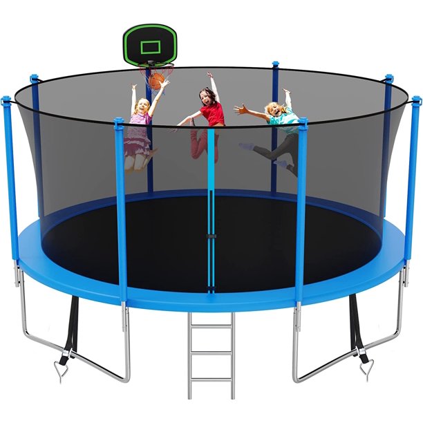 Kacho Trampoline for Kids Adults 12FT 1200LBS Trampoline with
