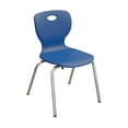 thumbnail image 3 of Correll CSC 18" Classic Metal/Plastic Stacking Student Chair in Blue (Set of 6), 3 of 6