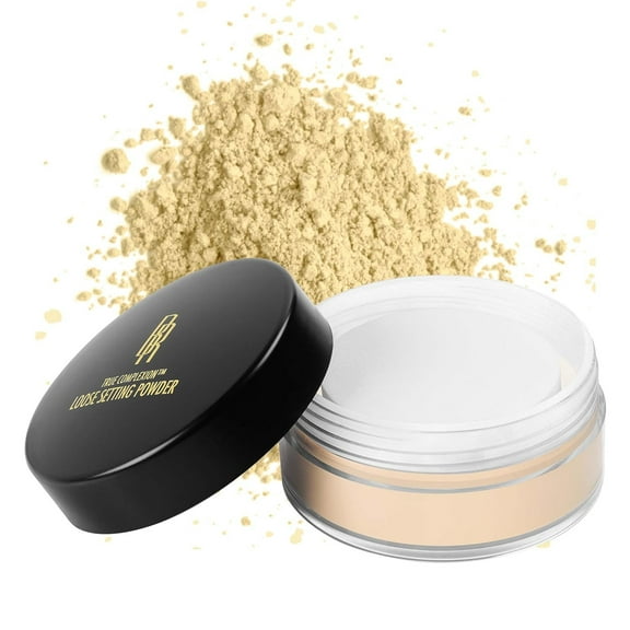 Black Radiance True Complexion Loose Setting Powder - Makeup Finishing Powder - Banana