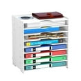 thumbnail image 1 of Toytexx 8-Layer Desk File Organizer, Desktop Veritcal Folder Organizer for Home, Office, School, 1 of 5