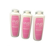 Pack of 3: L'Oreal Paris Vive Pro Nutri Gloss Conditioner, Mirror Shine, f..