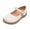 White, variant on Girls Dress Shoes-Mary Jane Shoes for Girls Low Heel Princess Hook and Loop Dress Shoes Party Wedding Flats for Little/Big Kids