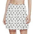 thumbnail image 3 of Athletic Skorts for Girl Elastic Tennis Yoga Shorts High Waist Printed Skirts Tummy Control Skinny Joggers, 3 of 6