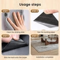 thumbnail image 6 of Hook and Loop Tape Sticky Back, Double-Sided Adhesive Strip, Heavy Duty Squares with Adhesive for Car floor mats, Outdoor, Home, Easy to Peel, 6 of 7