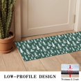 thumbnail image 3 of Green Christmas Tree Pattern Door Rugs,Washable Non Slip Door Mats Indoor,Decorative Door Mats,Entry Mat Indoor for Entrance,Bedroom,Kitchen,Bathroom,16"x47", 3 of 6