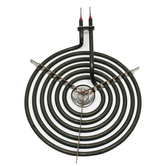 2-Pack Compatible General Electric LEB116GT1WH 8 inch 6 Turns Surface Burner Element - Compatible General Electric WB30M2 Heating Element for Range, Stove & Cooktop