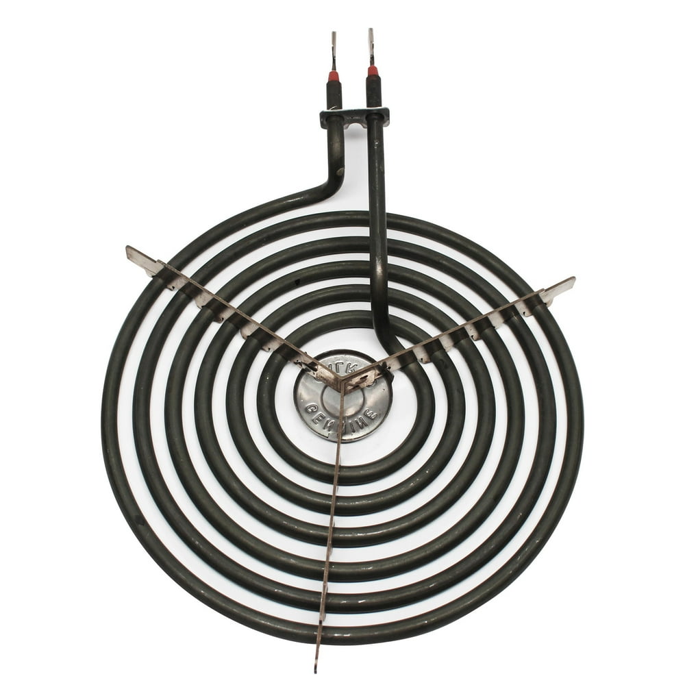 2Pack Compatible General Electric LEB116GT1WH 8 inch 6 Turns Surface Burner Element