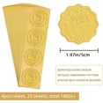 thumbnail image 2 of 2 Gold Foil Sticker The Victorian Woman 100pcs Certificate Seals Gold Embossed Round Embossed Foil Seal Stickers, 2 of 7