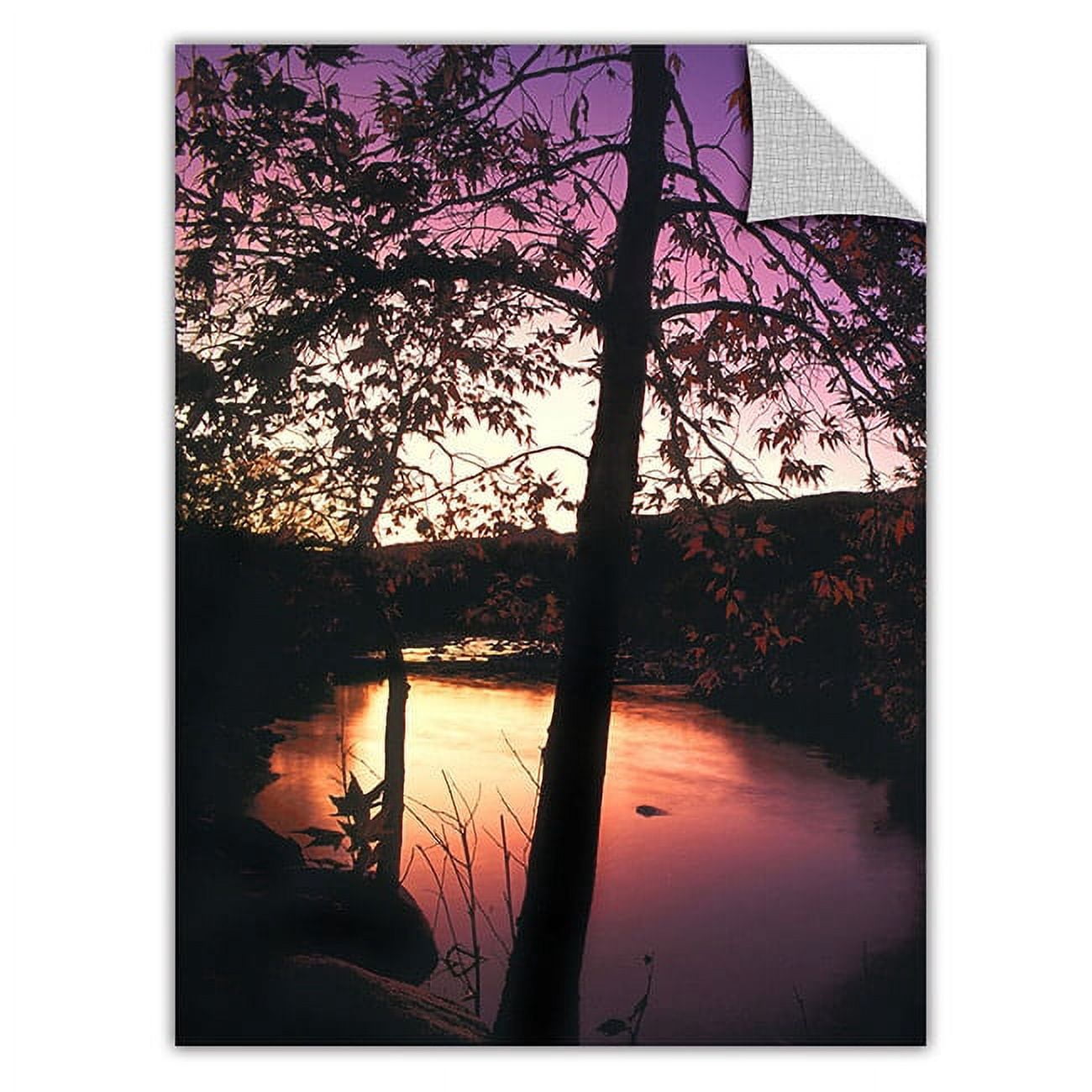 Dean Uhlinger "Deer Creek Afterglow" Removable Wall Art