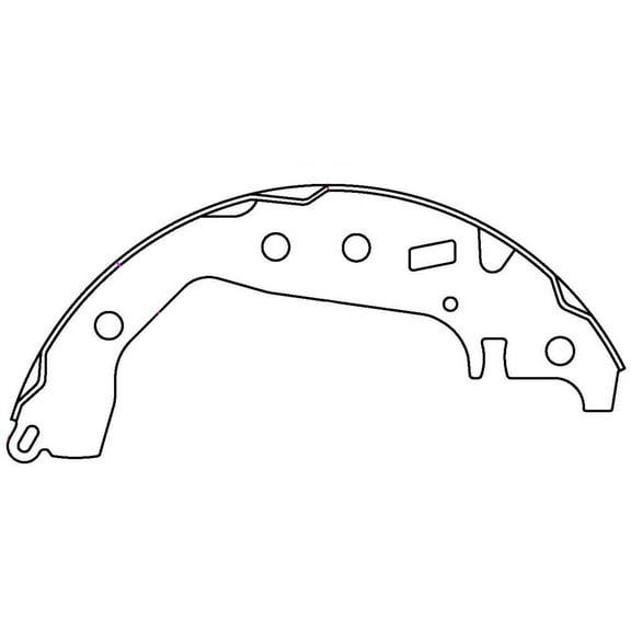 Centric Premium Brake Shoes Fits select: 2014-2015,2016-2020 TOYOTA YARIS