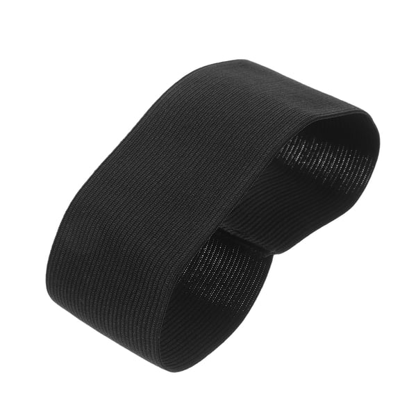 OUNONA 20Pcs Elegant Black Funeral Armbands for Sports and Memorial Mourning