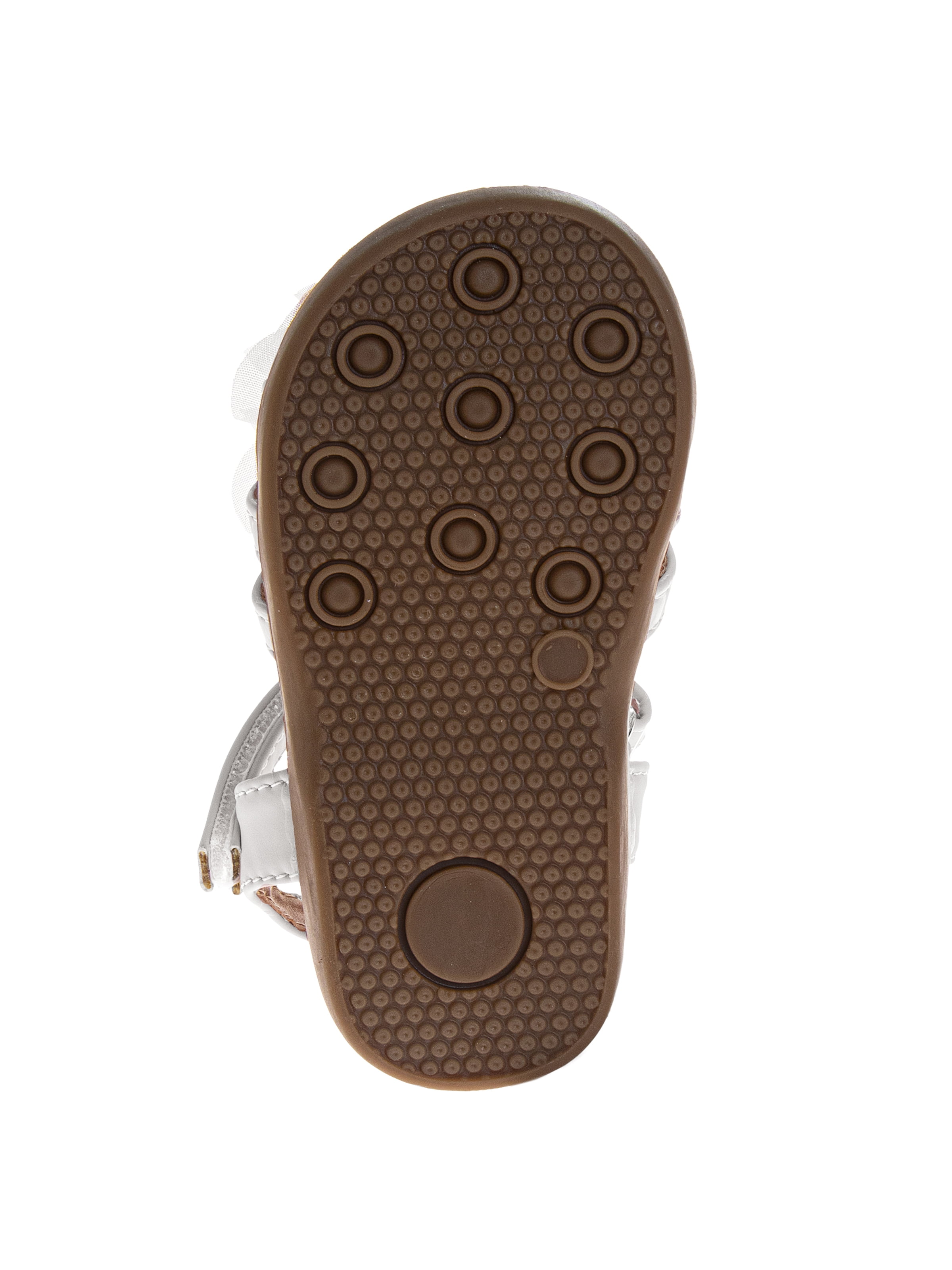 Laura Ashley Toddler and Little Girls Tulle Flower Sandals