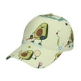 thumbnail image 6 of Lsque Avocado for Exercise Baseball Cap Trucker Low Profile Hat Golf Dad Hat Adjustable Original Classic Unconstructed Plain Cap Men Women, 6 of 9