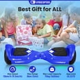 thumbnail image 2 of Gyrocopters Prime Tout Nouveau Hoverboard 2026 / Vitesse jusqu'à 15 Km/h / Roues de 6,5 Po / Capacité de Poids de 165 Lb / Certifié UL2272 avec Haut-Parleur de Musique Sans Fil (Bleu), 2 of 8