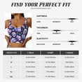 thumbnail image 5 of Fuzoiu cool flower Skull Print Women's Sports Vest,U-Back Sports Tank,Gym Vests,Athletic Sleeveless Shirts,Exercise Undershirts,Yoga, Gym, and Dance Wear-Large, 5 of 8