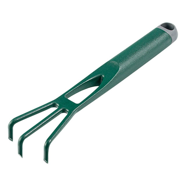KAKOWELY Garden Rake Gardening Rake Garden Agricultural Tool Soil Loosening Rake,10.83X"X2.2"X0.39"