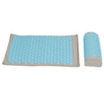 thumbnail image 1 of Acupressure Cushion, Polyester Cotton Massage Mat Full Relaxation  For Travel Grey Blue, 1 of 8