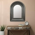 thumbnail image 3 of Luxen Home Metal Arched Scroll Wall Mirror, 3 of 3