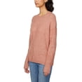 thumbnail image 3 of Legendary Outfitters Women's Cozy Crewneck Sweater Heather Rose M, 3 of 3
