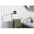 thumbnail image 2 of Kohler K-27428 Tone Towel Ring - Matte Black / Moderne Brass, 2 of 3
