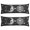Gothic Moo, variant on Retro Style Geometric Body Pillow Cover 20x54 - Tribal Long Pillow Case with Zipper - Bohemian & Nordic Patterns - Breathable Maternity Pillowcase