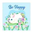 thumbnail image 2 of Dvkptbk Easter Bunny and Egg Themed Tableware Party Paper Plates Cups and Napkins Featuring Bunny and Egg Illustrations Suitable for Easter Decorations easter decorations, 2 of 6