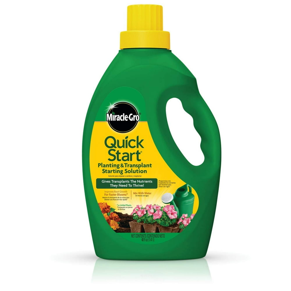 MiracleGro 1005561, 48Ounce (Starter Fertilizer) Quick Planting and