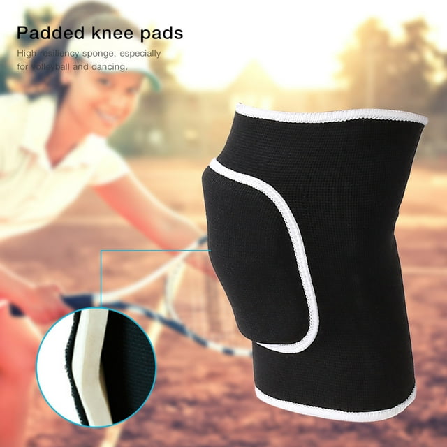 Genouillère de Sport Flexible, 2 Pcs Support de Genou, Randonnée Danse pour Jouer au Volleyball Équitation
