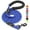 Dark Blue, variant on Durable Dog Leash,5 FT Strong Training Dog Leash with Comfortable Padded Handle and Highly Reflective Threads for Small Medium and Large Dogs,