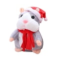 thumbnail image 1 of Talking Toy Hamster Imitating Talking Plush Toy Repeating Plush Animal Toy Fun For, 1 of 2