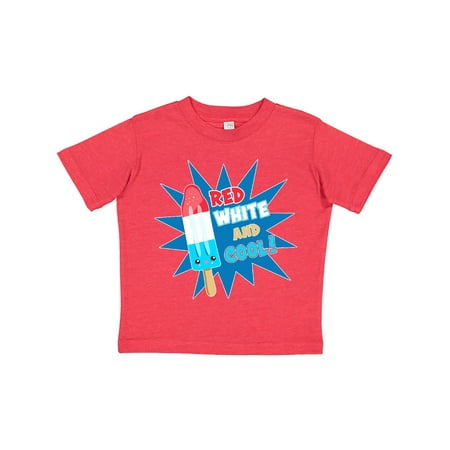 

Inktastic Red White and Cool Gift Toddler Boy or Toddler Girl T-Shirt