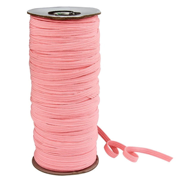 Cuerda Elástica Blanca Para Manualidades - 0.8mm X 109 Yardas - Ideal Para Pulseras, Joyería Y Adornos