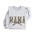 thumbnail image 7 of Trendy Camo Mama Sweatshirt - Distressed Camouflage Sweater for Mom - Coquette Bow Pullover Gray Sweatshirt Adult Medium, 7 of 7