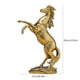 thumbnail image 3 of Caballo de resina Esculturas creativas Estatua de animal impermeable para la habitación del hogar (Oro) Sywqhk Libre de BPA, 3 of 8