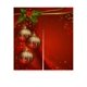 thumbnail image 1 of ABPHQTO Feliz Navidad Navidad Fondo rojo Bolas de festival Cortina de entrada Cortinas japonesas Noren Cortina de puerta Cortina de entrada Tamaño de la cortina 85x90cm ABPHQTO Noren-A270-85x90, 1 of 1