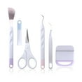 thumbnail image 1 of 1 Set Vinyl Weeding Set Non-slip Comfortable Grip ABS Scissors Scraper Spatula Craft Vinyl Tools Handicraft Accessories, 1 of 10