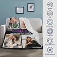 thumbnail image 5 of Custom Blanket Gifts for MOM, Customized Blankets with Photos, Make a Personalized Bed Throws to My Mom for Mothers Day, Custom Souvenir Throw Blanket for Best Mom Ever Blankets, 5 of 5