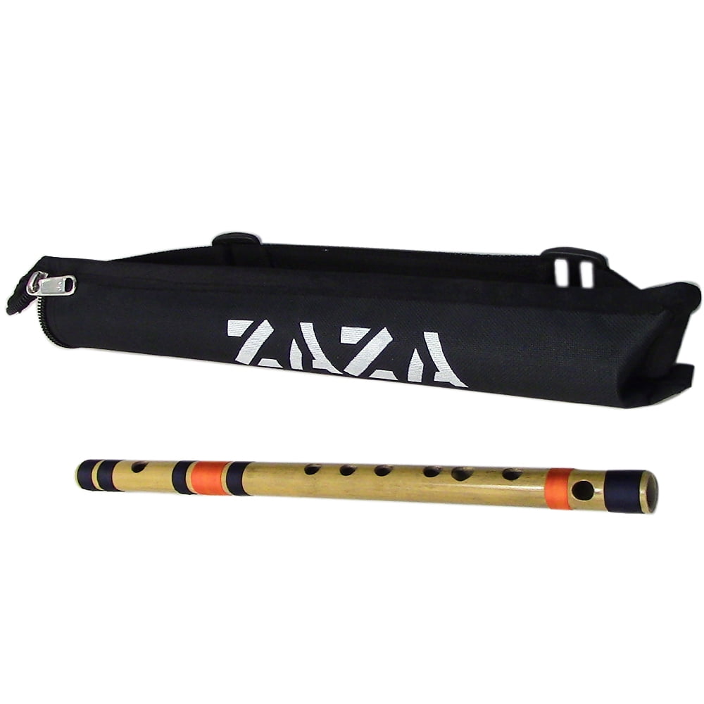 A # Tune Woodwind Musical Instrument for Professional 11 Inches Bamboo Transverse Flute Indian Bansuri 