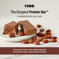 thumbnail image 4 of Rise Whey Protein Bars - Chocolatey Almond | Breakfast Bar & Protein Snack 15g Protein 5g Fiber Just 4 Whole Food Ingredients Gluten-Free Soy Free (12 Count), 4 of 7
