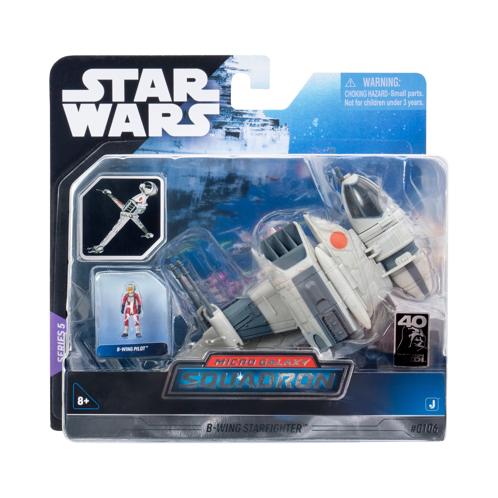 Star Wars Micro Galaxy Squadron Plo Koon's Jedi - 5 inch Rare Starfighter  Class Vehicle with Accessories - Walmart.com