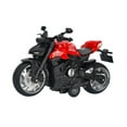thumbnail image 1 of Juguete de motocicleta para niños, colección de juguetes de moto extraíble, aleación, resistente, simulación de modelo de motocicleta para regalos de Rojo, 1 of 9