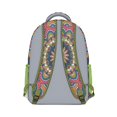 thumbnail image 2 of Sacred Symbolic Mandala Backpack for Teens - Waterproof Ergonomic School Bag with Spinal Support, 2 of 6